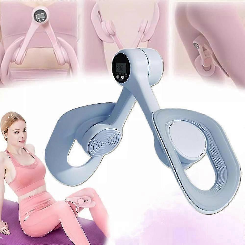 Aurora Pelvic Floor Exerciser 2025 Upgraded, 360 Degree Rotation Aurora Glaze Thigh Master, Screen Display Count
