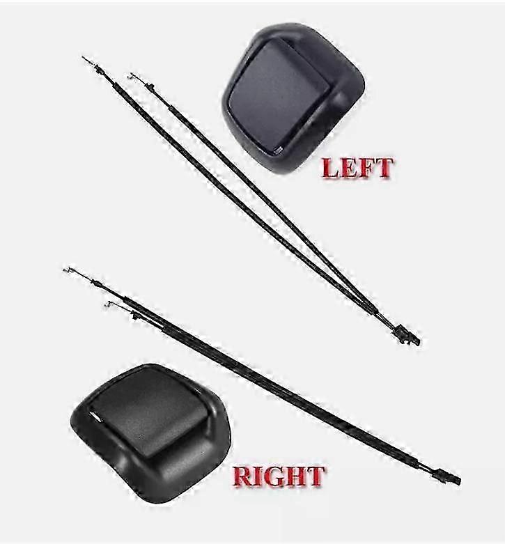 Left + Right Front Seat Tilt Handle + Cable For Ford Fiesta MK6 3 Door 2002-2008