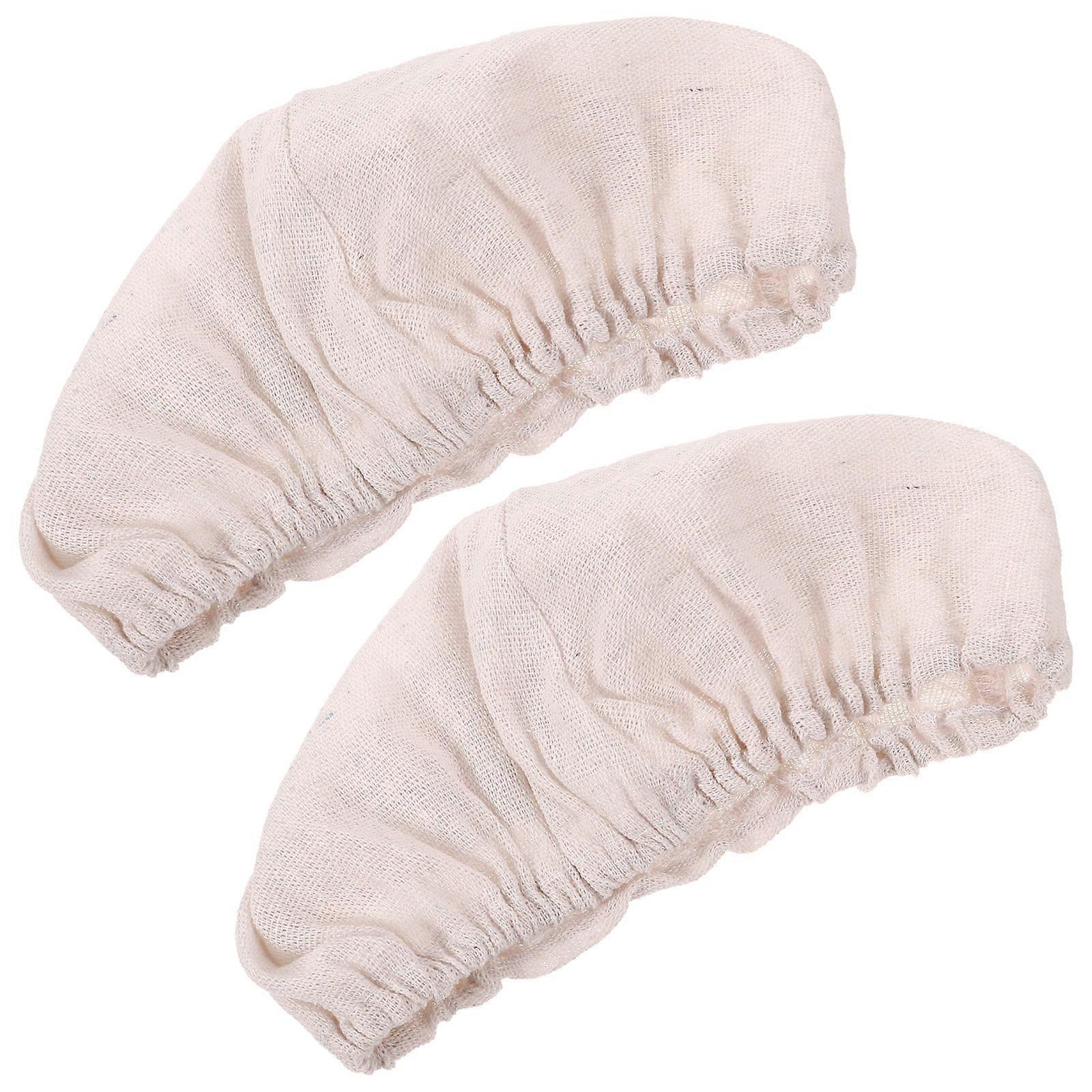 Bread Basket Cloth Liner for Fermenting Dough with 2Pcs Cotton Covers