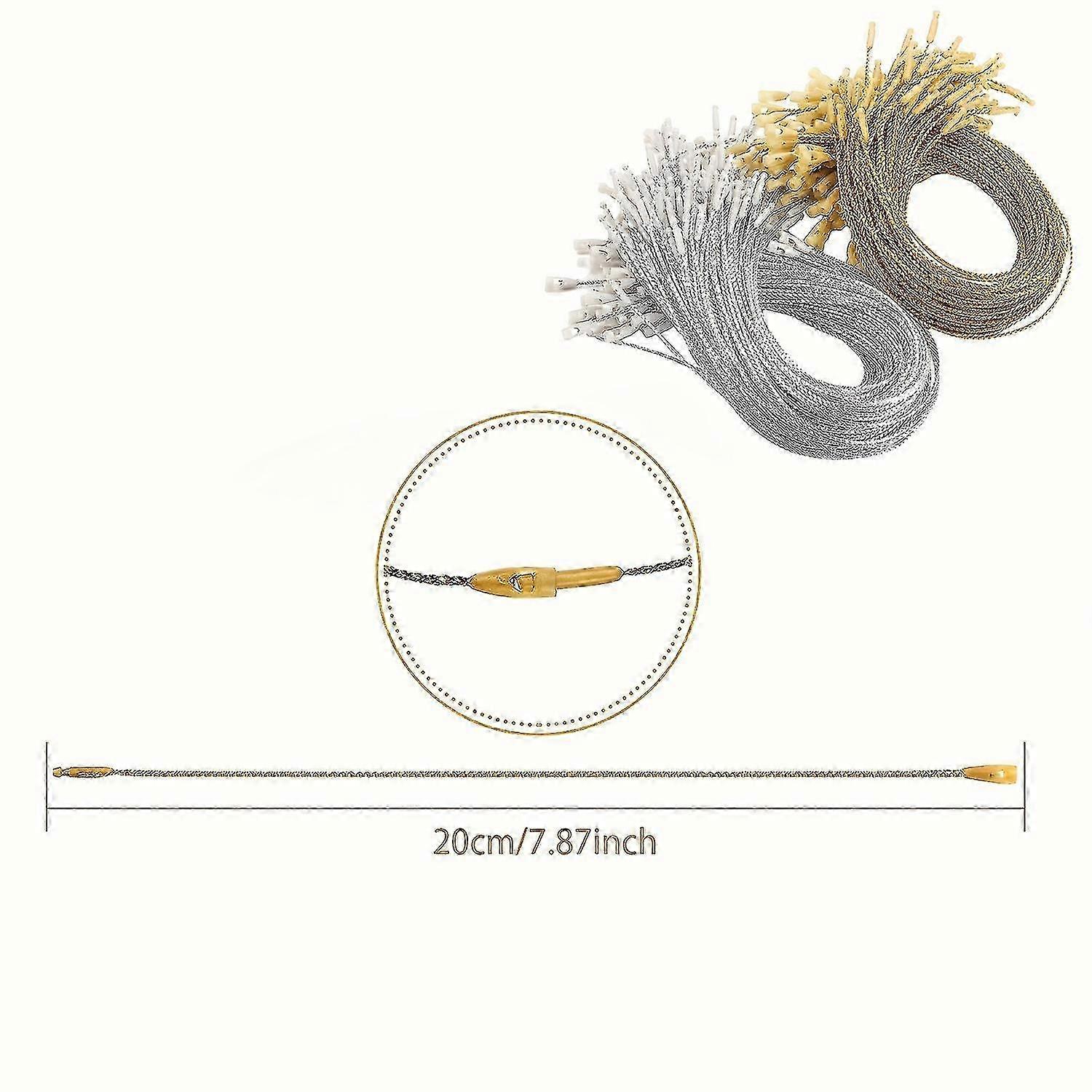 200pcs 787in Tag Cord String Hang Tag Rope Pin Loop Tie Fasteners For Christmas Tree Ornament – Chri