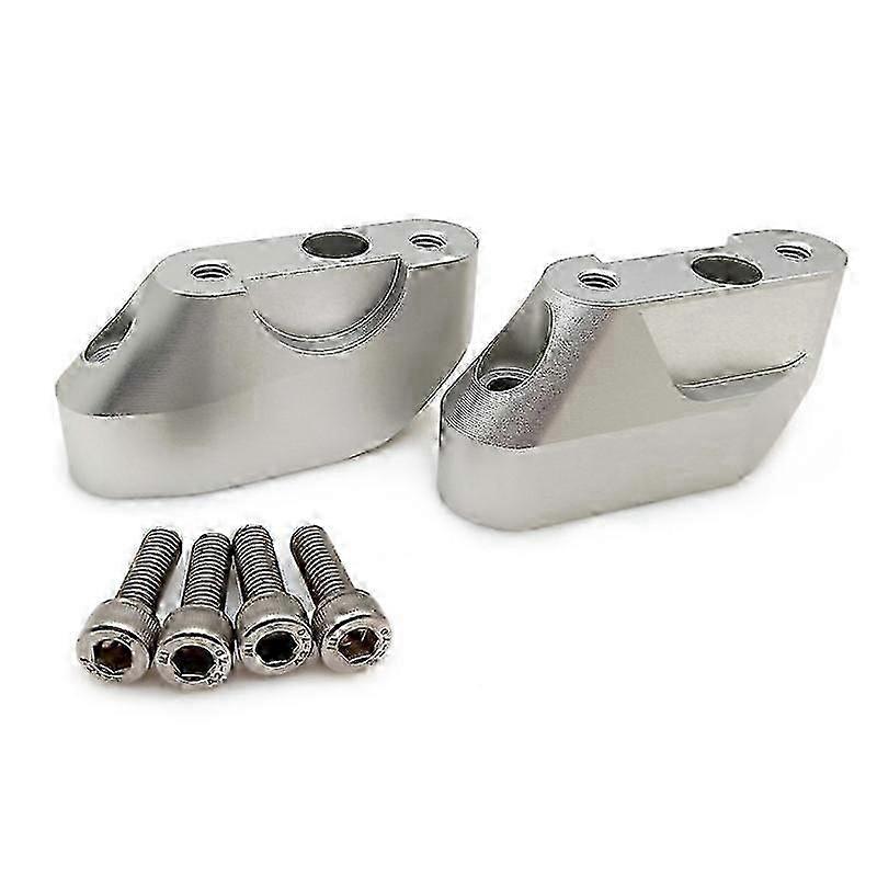 Adjustable Motorcycle Handlebar Riser Clamp Adapter for 2015-2023 Models