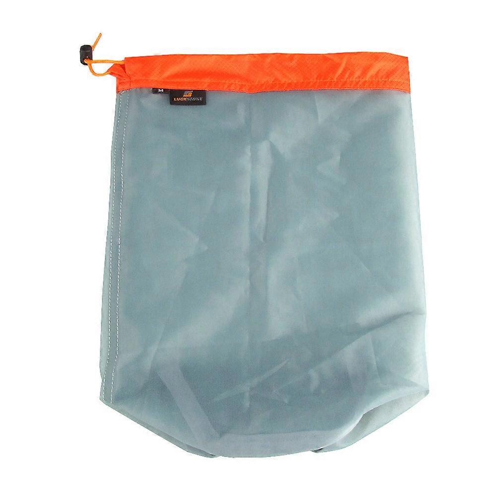 Outdoor Mesh Drawstring Bag Reusable And Sustainable Practical And Breathable Drawstring Storage Bag