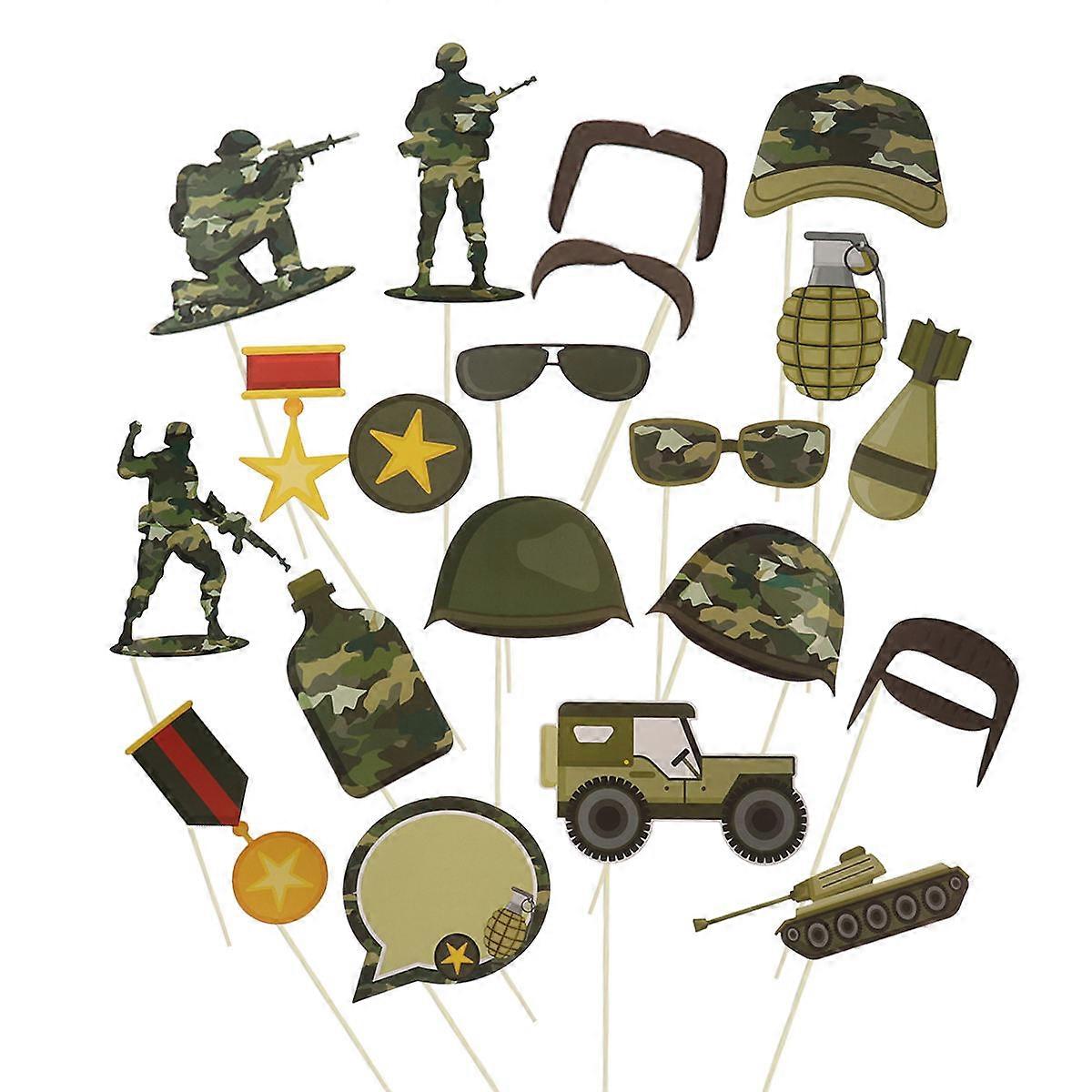 Game Props Outdoor Role Playing Game for Decoration 20Pcs