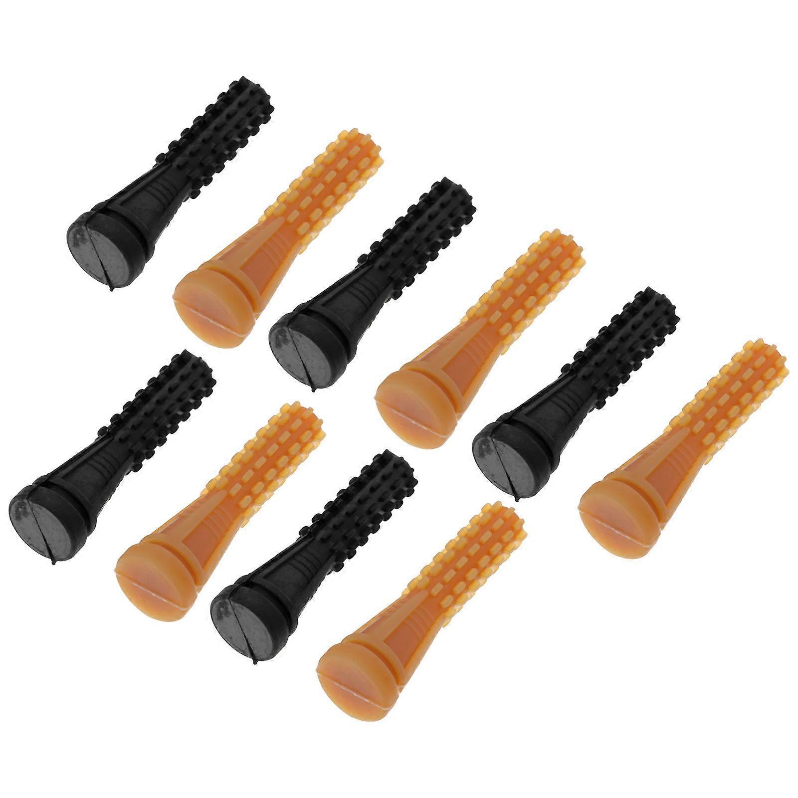 10Pcs Chicken Plucker Rubber Stick Hair Removal Tool Assorted Color Suitable For Slaughterhouse Operations