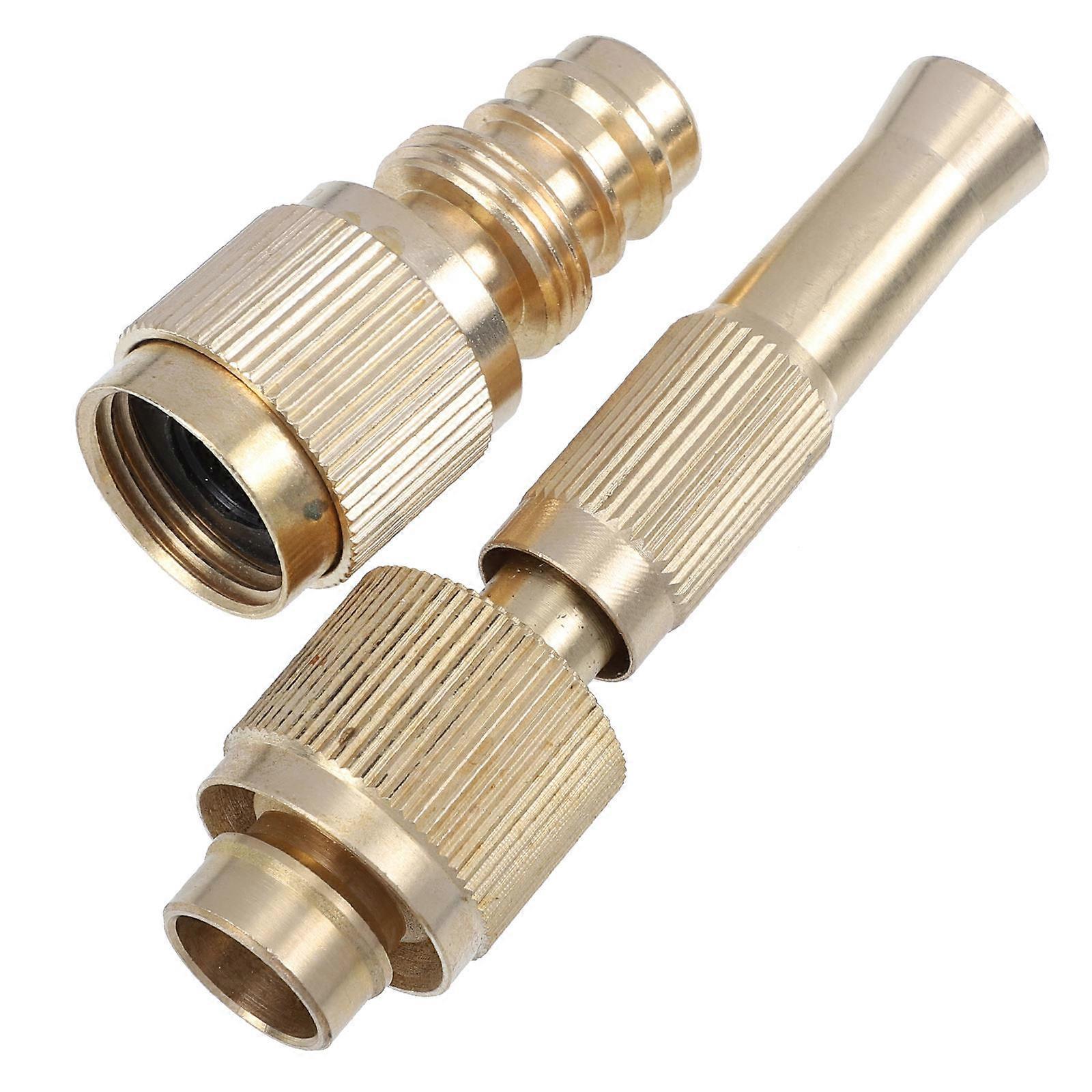 Yellow Pipe Brass Shooter Joint Set for Home Flushing Applications 1Set
