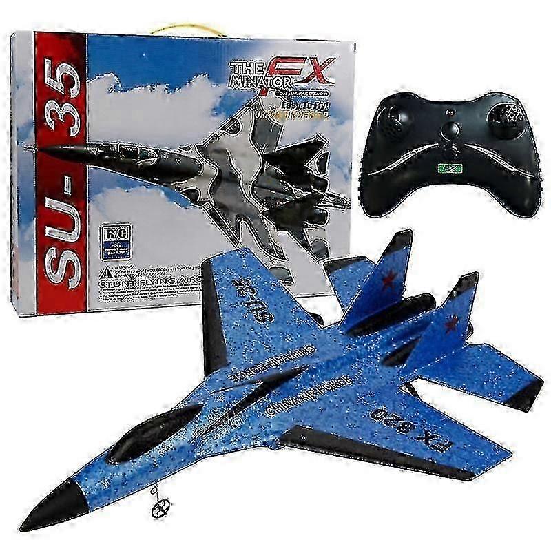 RC Airplane SU-35 Aircraft 2.4G Remote Control Fighter FX-820 Plane Glider Airplane EPP Foam s RC Pl