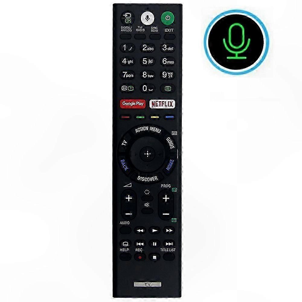 TKdaddy RMF-TX200E per Sony TV Controllo Vocale Telecomando a infrarossi di ricambio 10m Range Controller ergonomico