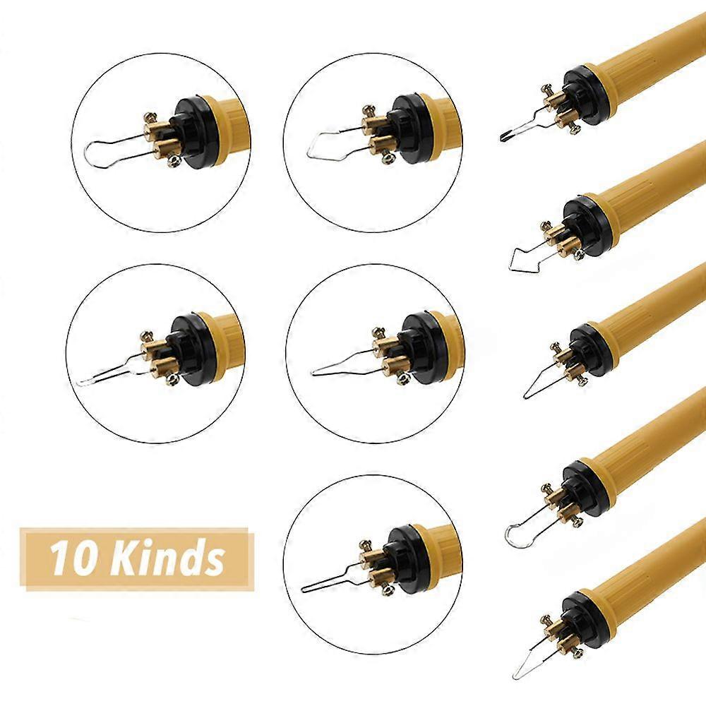 10PCS 1mm Diameter Welding Wiretips Set Wood Burning Pyrography Pen Burning Machine Accessory