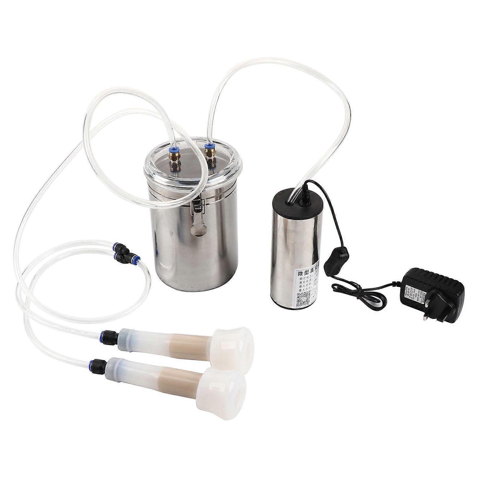2L Goat Sheep Cow Milking Kit Portable Electric Milking Machine (for Cow)