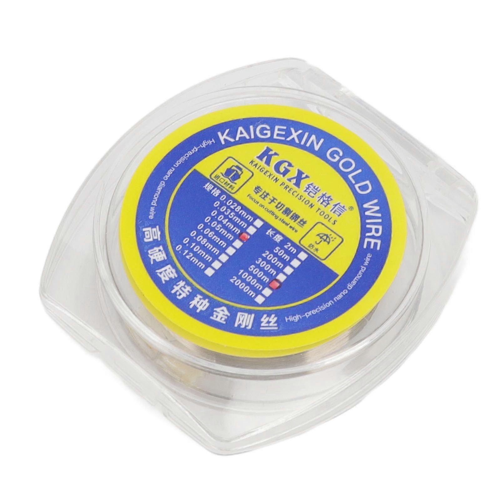 0.04mm LCD Screen Separation Wire High Hardness Wear Proof Stable LCD Screen Cutting Line 500m/1640ft