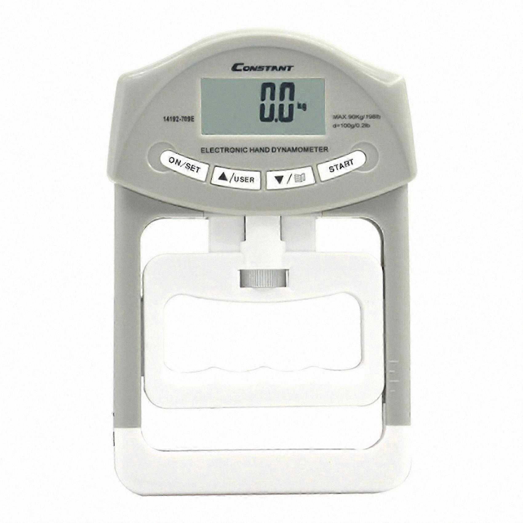 Hand Muscle Tester with 300lb Capacity and  Gray Finish for Strength Assessment