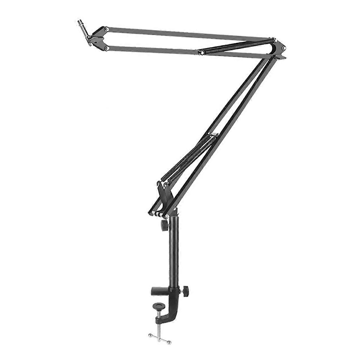 25cm Height Increase Model Microphone Boom Arm with Tabletop Stand,C