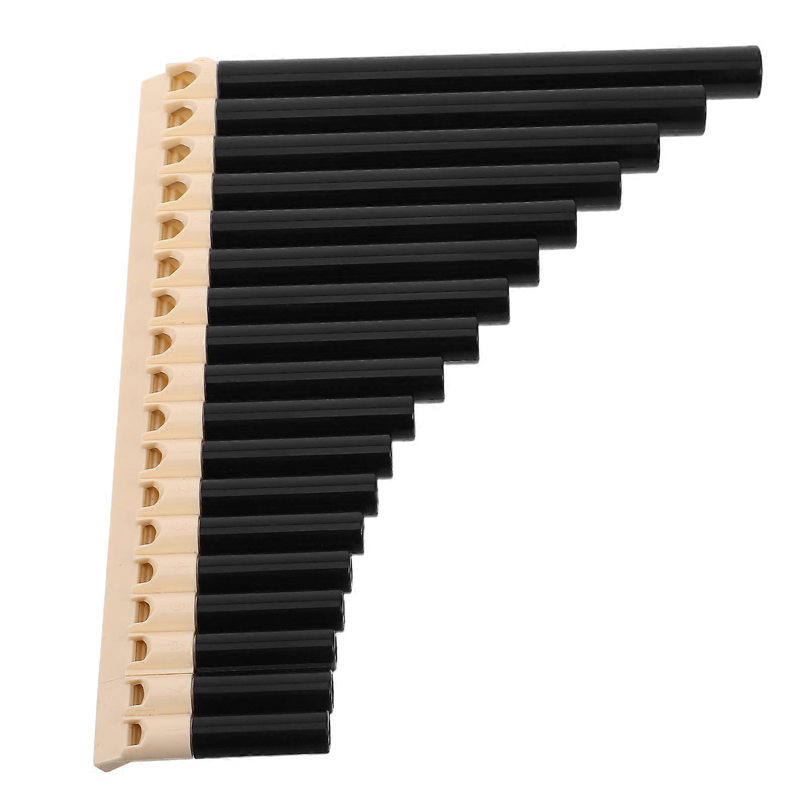 Traditional Music Playing 3Pcs Pan Flute for Music Education and Performance for Beginners and Professional Musicians Multi Color ABS Material