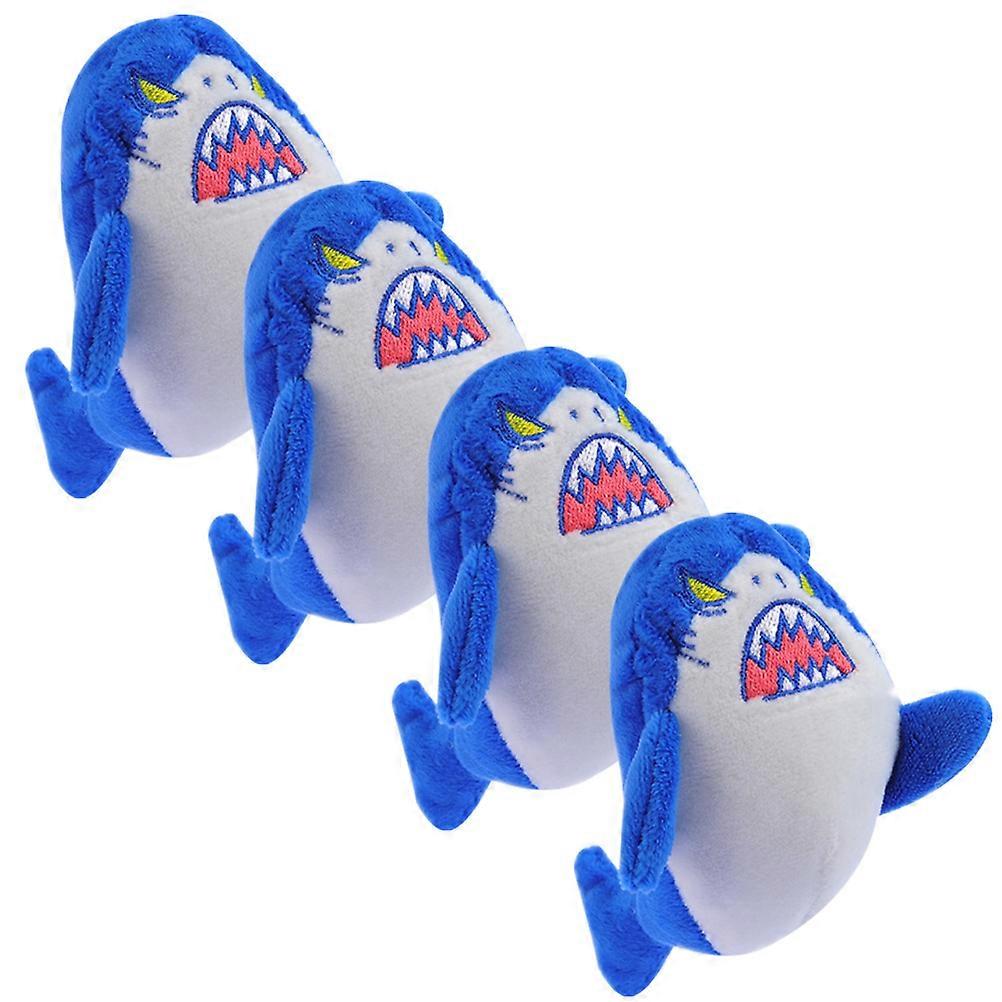 Mini Marine Animal Plush Keyring Charm Unique Key Holder Ideal For Daily Use Occasion 10CM Gift 8 Pcs