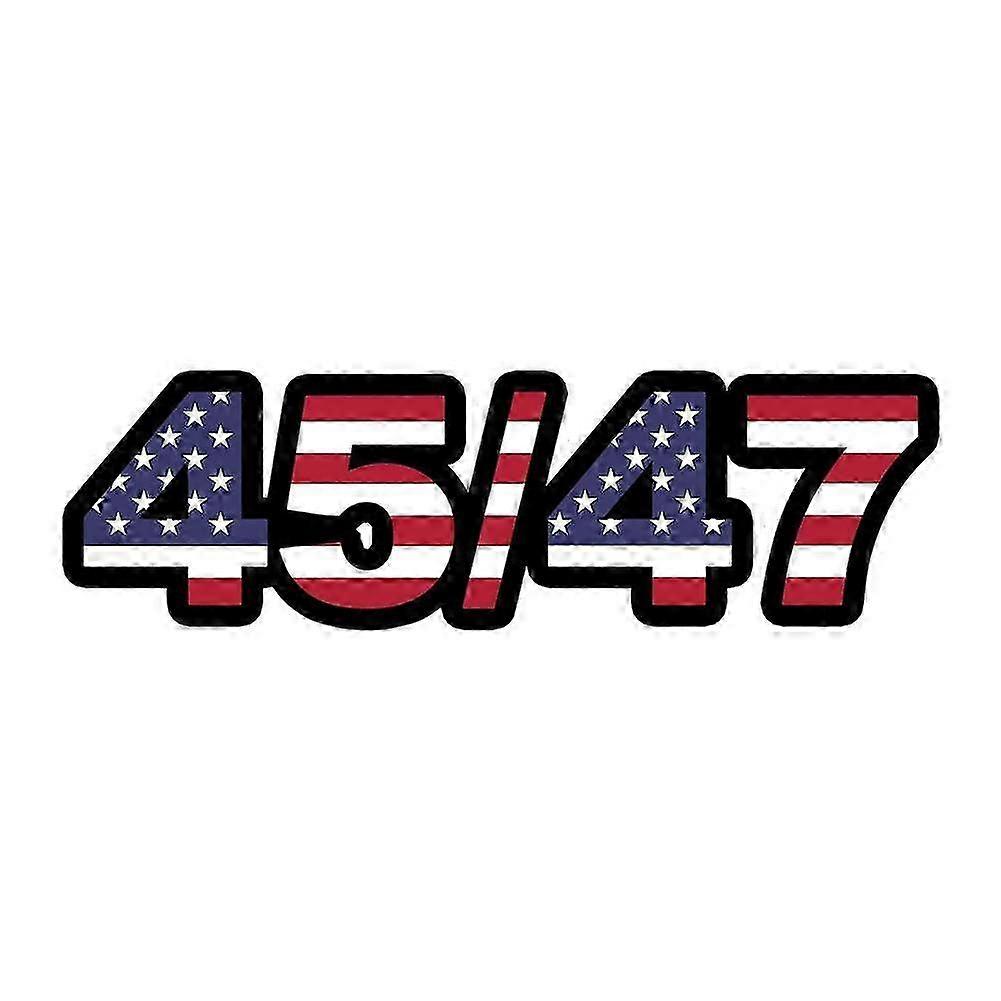 25-26 Sticker Digital American Flag Pattern DIY Vehicle, Computer, Mobile Phone