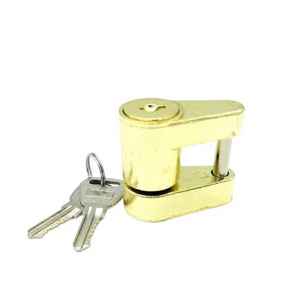1/4 Universal Trailer Coupler Padlock Solid Brass Trailer Locks Waterproof Wear-resistant Theft for Protection for