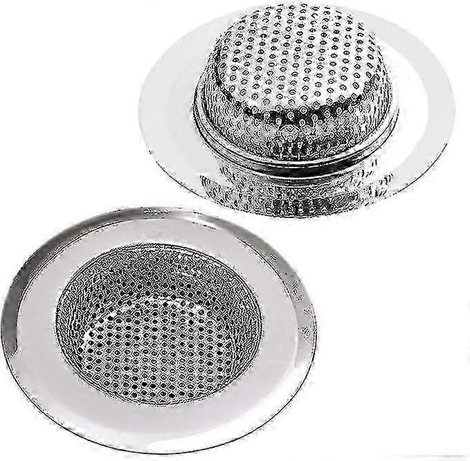 2-pack Drain Strainers, Small/7cm Stainless Steel YVL