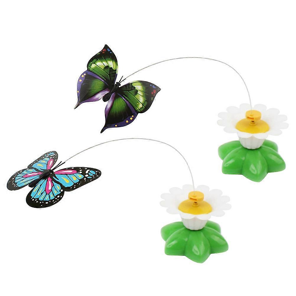 Funny Shaking Cat Rotation Toy For Training And Exercise In Assorted Colors For Cats 4Pcs