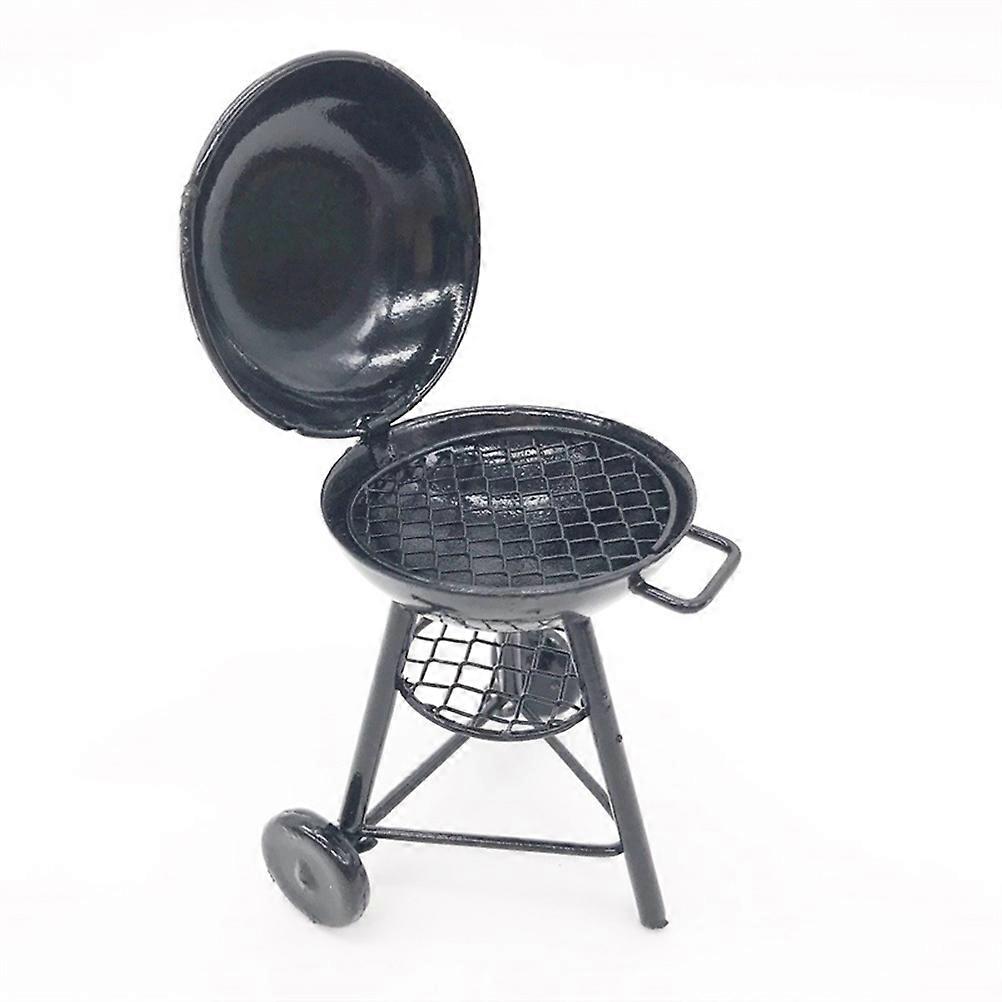 Circular Iron Grill Oven Model for Decoration