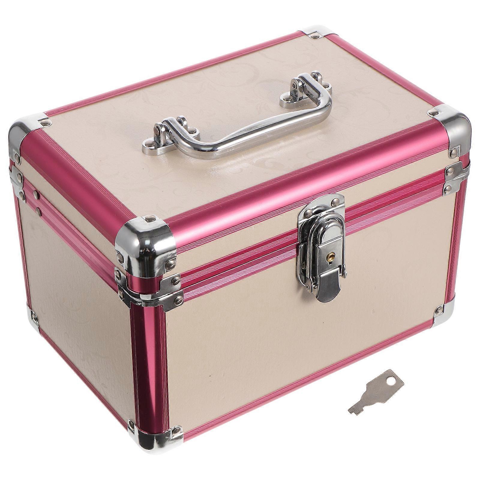 Heavy Duty Toolbox Metal Tool Organizer for Storage 2Pcs with Handle