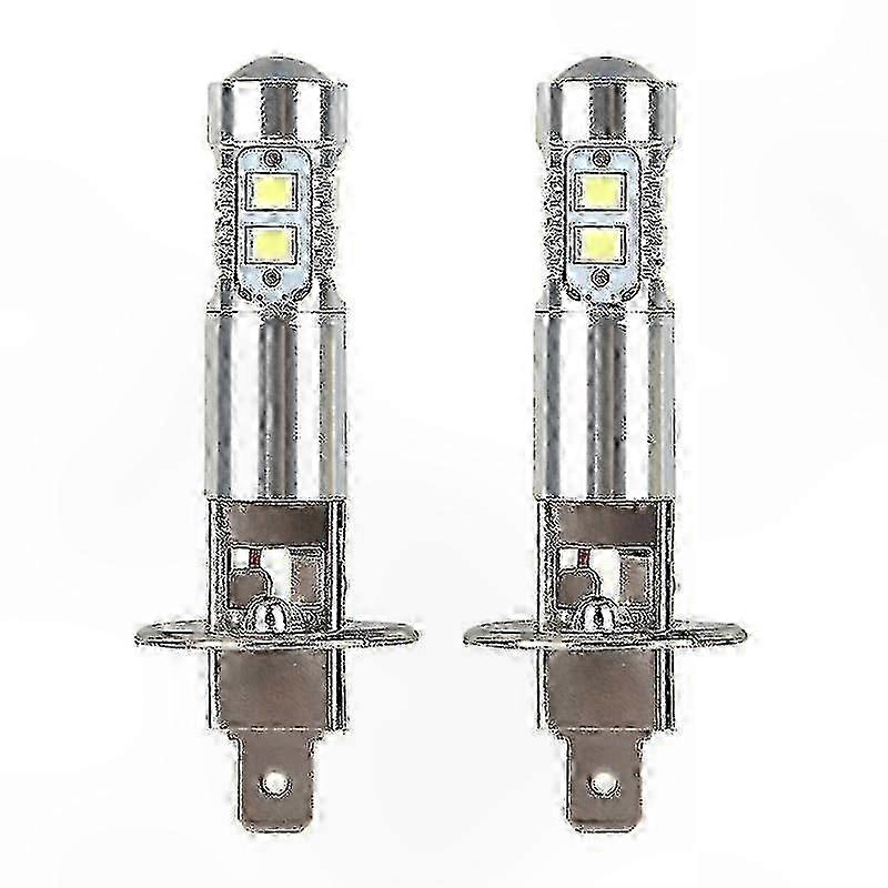 6000K White LED Headlight Bulbs High Low Beam Fog Light Kit Plug & Play Upgrade Version 2-Pack