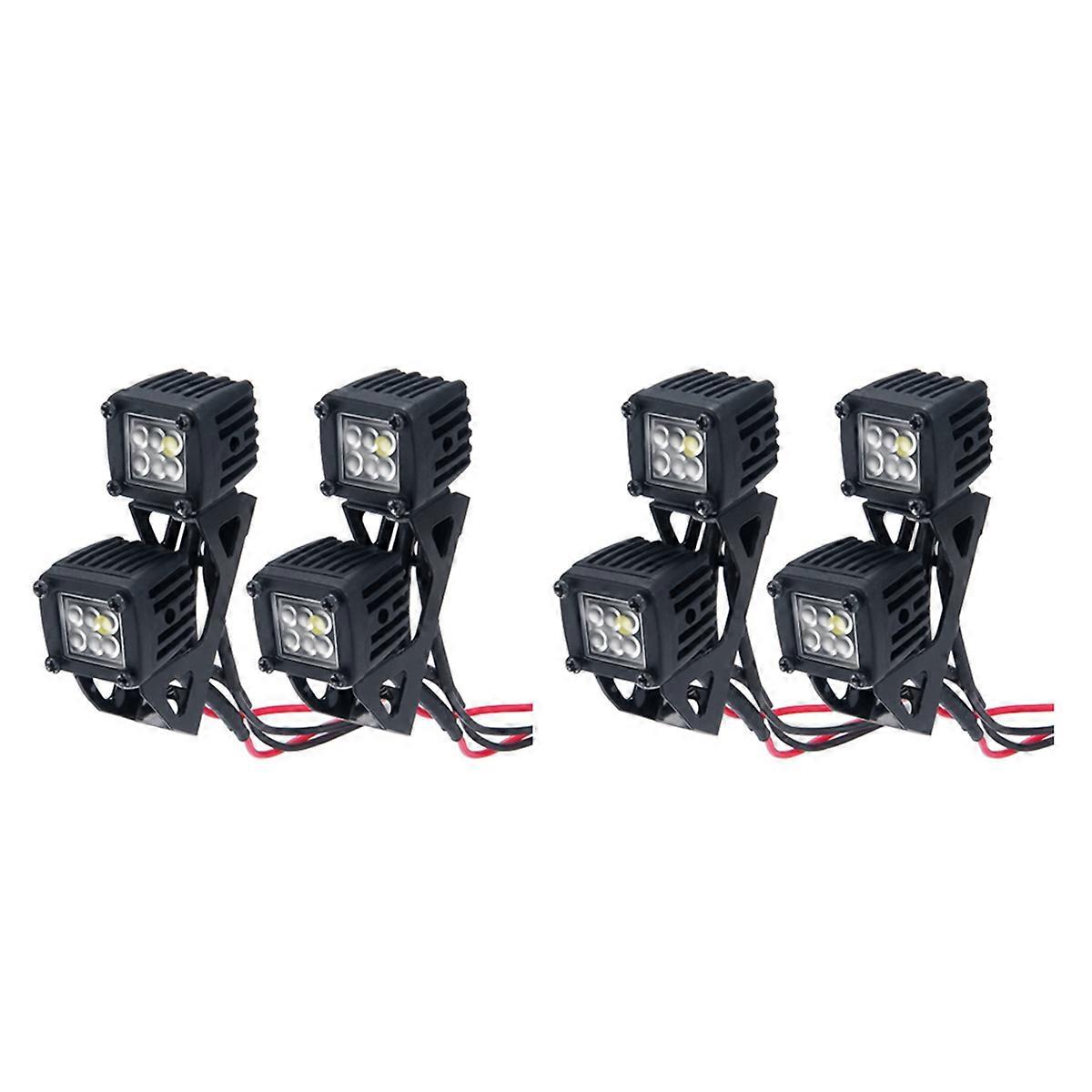 Modified Headlight Spotlights for AXIAL SCX10 TRX6 1/10 RC Car, B