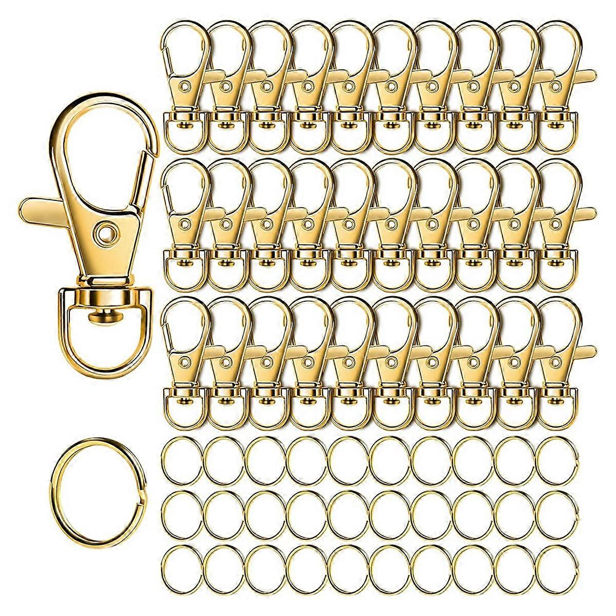60PCS Lobster Claw Clasps