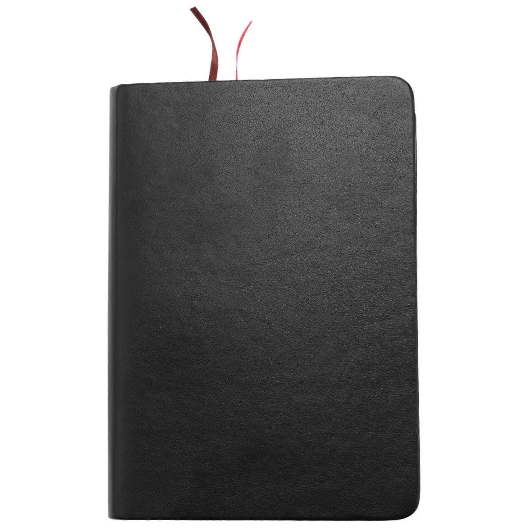 Vintage Thick Paper Notebook Notepad PU+Paper Bible Diary Black+Gold