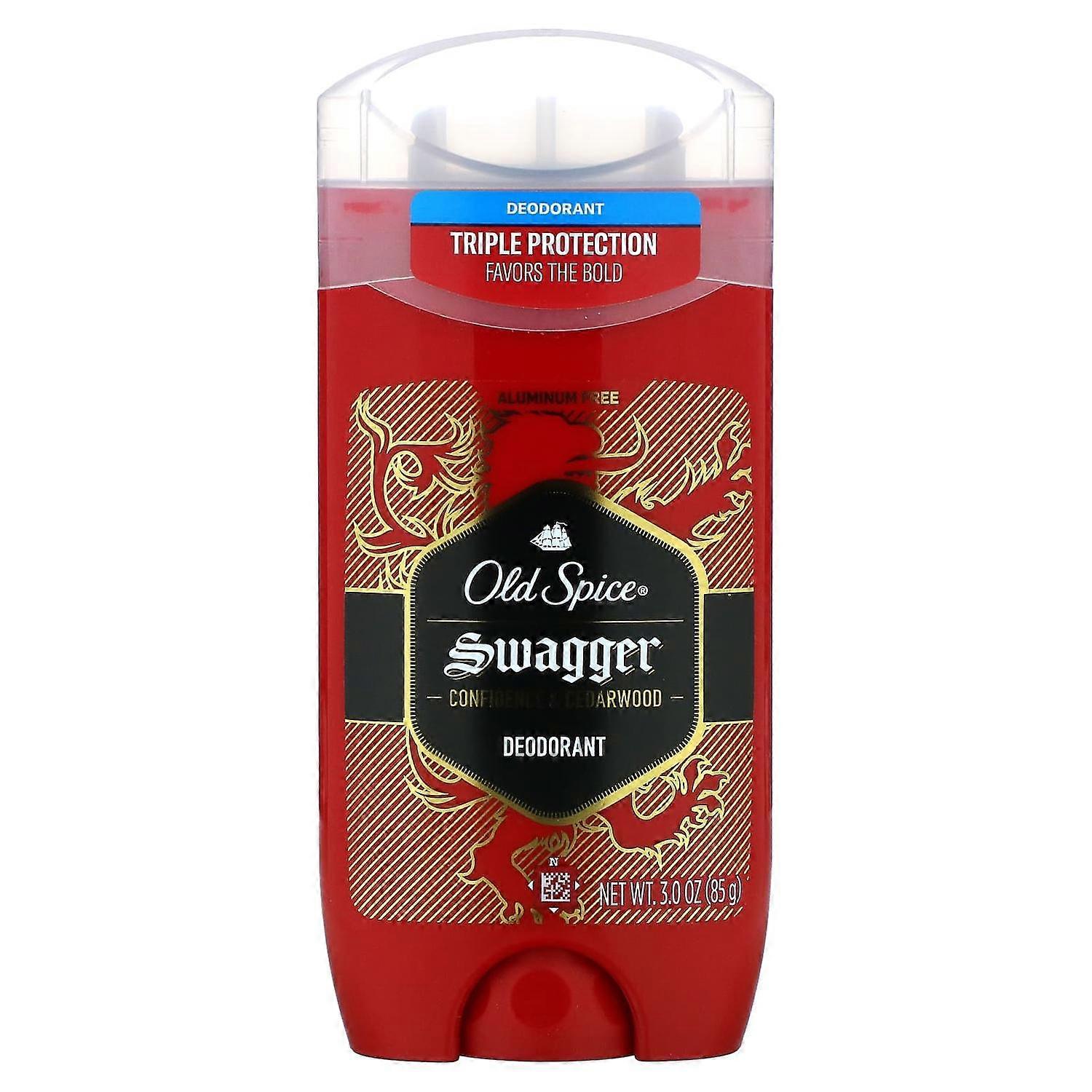 Old Spice, Deodorant, Swagger, Cedarwood, 3 oz (85 g)