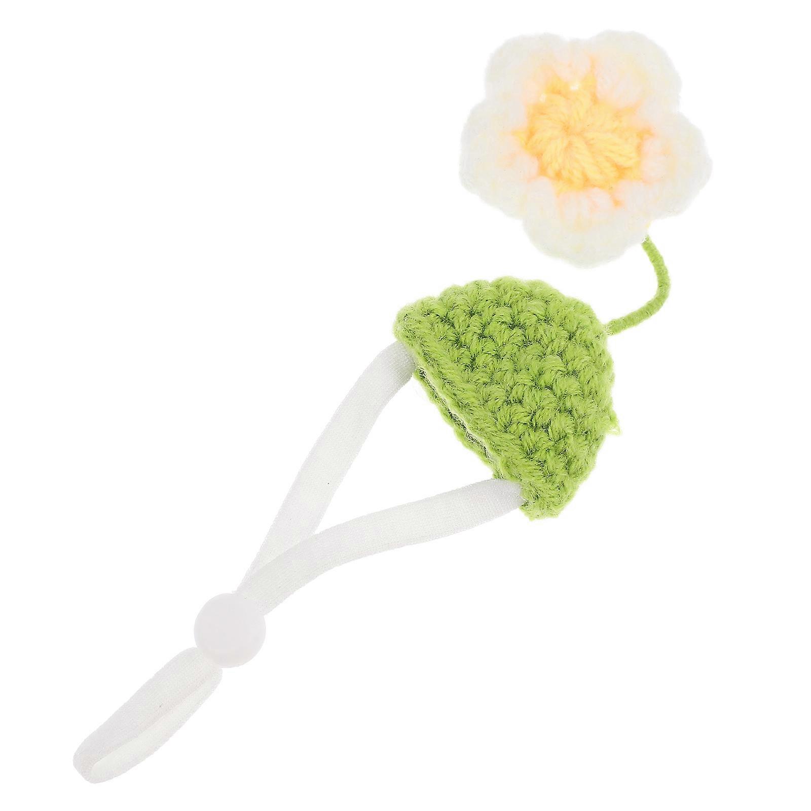 Knitted Snake Hat Small Pet Hat for Wearing 3Pcs Assorted Color Hats