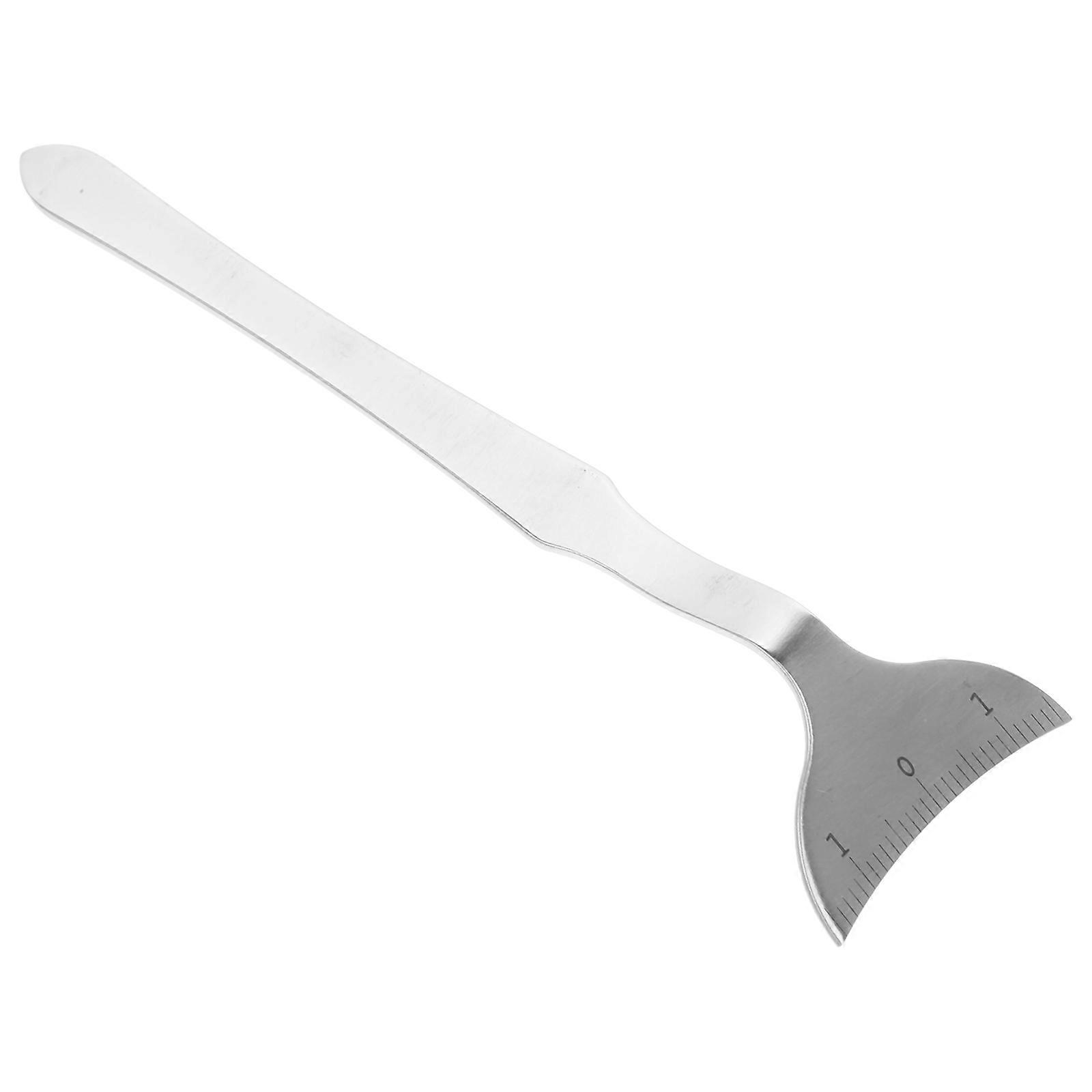 Eye Gauge Tool Curved Eye Socket Measuring Ruler for Makeup 4Pcs