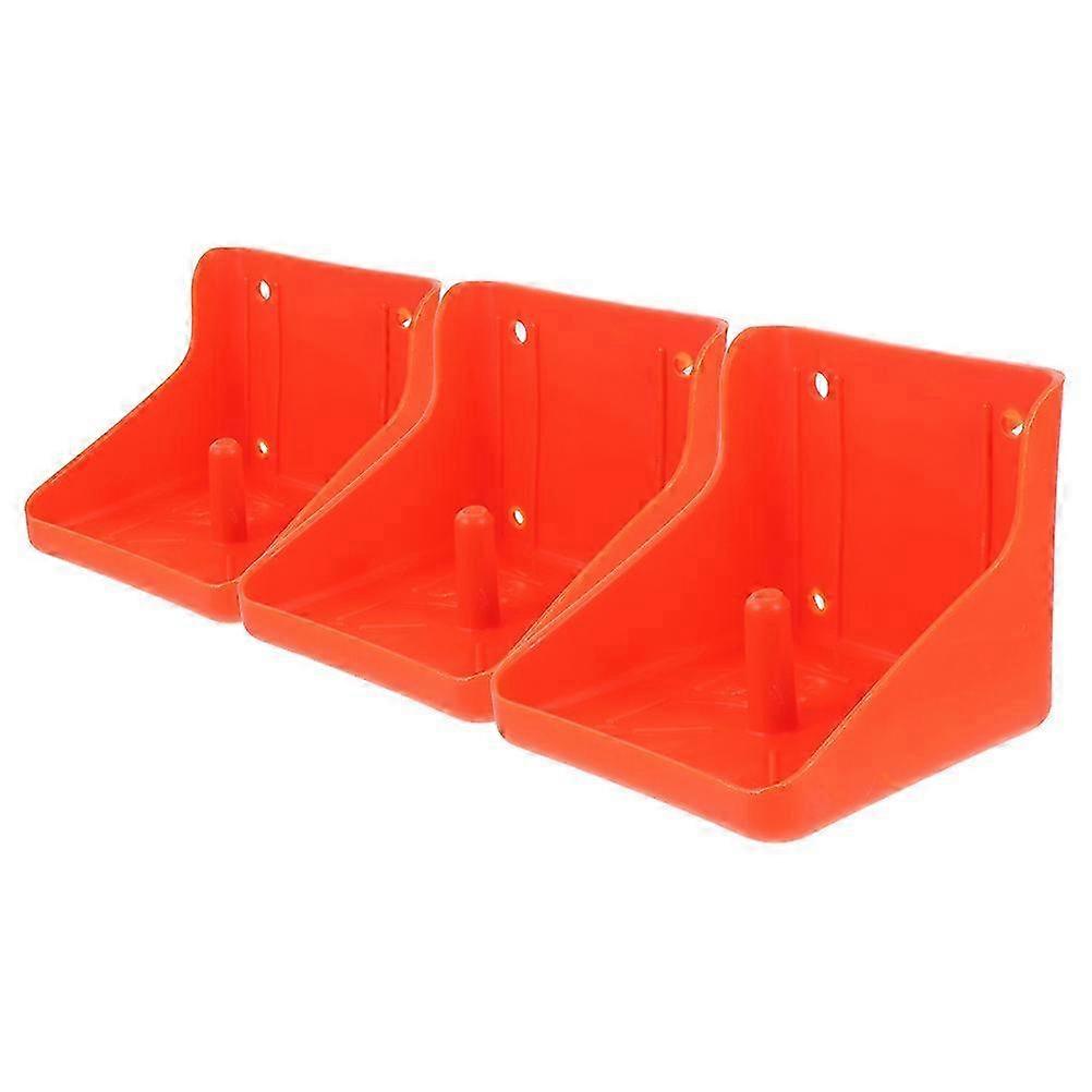 2025 3Pcs Salt Block Rack Sheep Salt Block Holder Multi-use Salt Block Licking Holder Livestock Feeding Tray