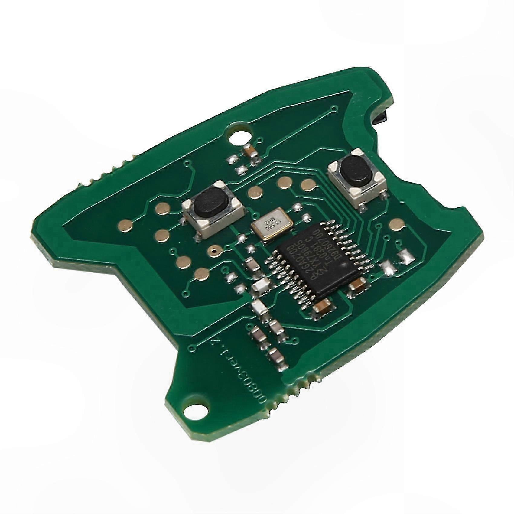 2-Button 433MHz Remote Key FOB Circuit Board for Peugeot 307  2000-2017 Replacement Part 73373067C