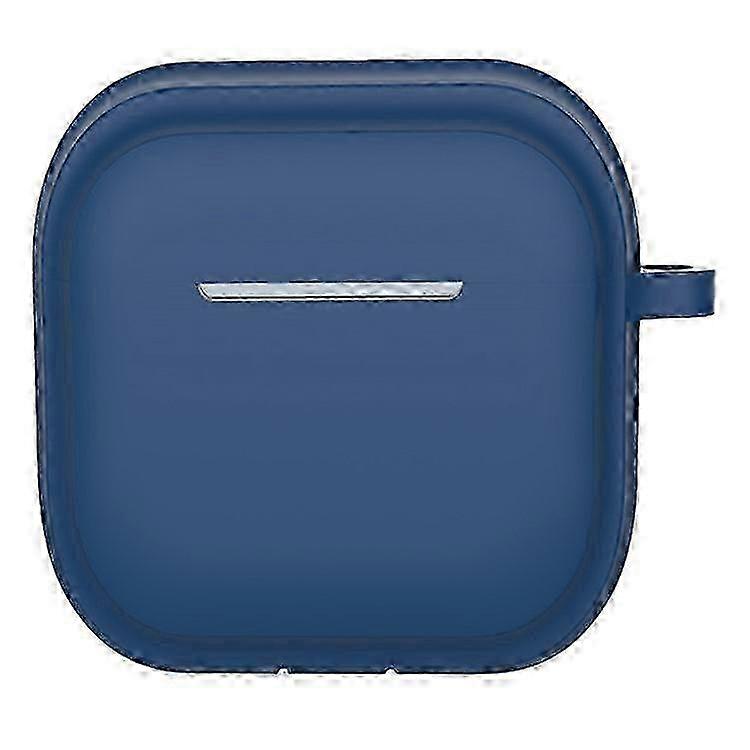 Compatible For AirPods 4 Case Bluetooth Earphone Silicone Case Earbud Protective Cover with Carabiner