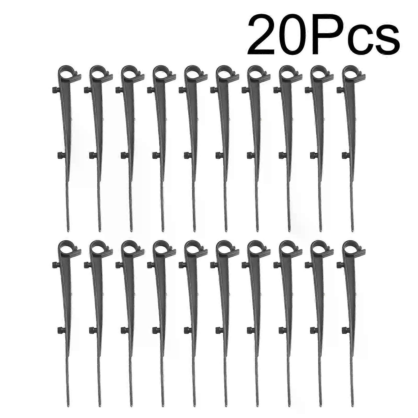 20PCS Maintain Clean Gutters With Universal Gutter Brush Clips Gutter Brush Plastic Clips Set Durable