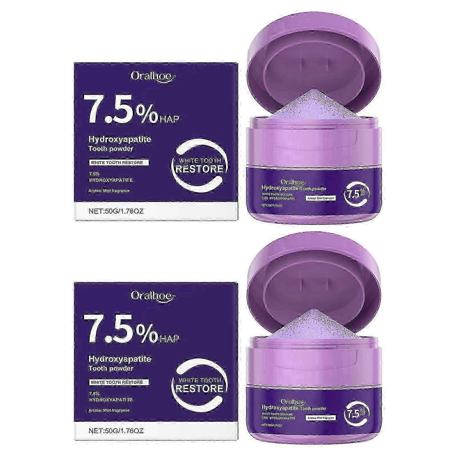 Microcrystalline Hydroxyapatite Powder, 7.5% Hydroxyapatite Tooth Powder