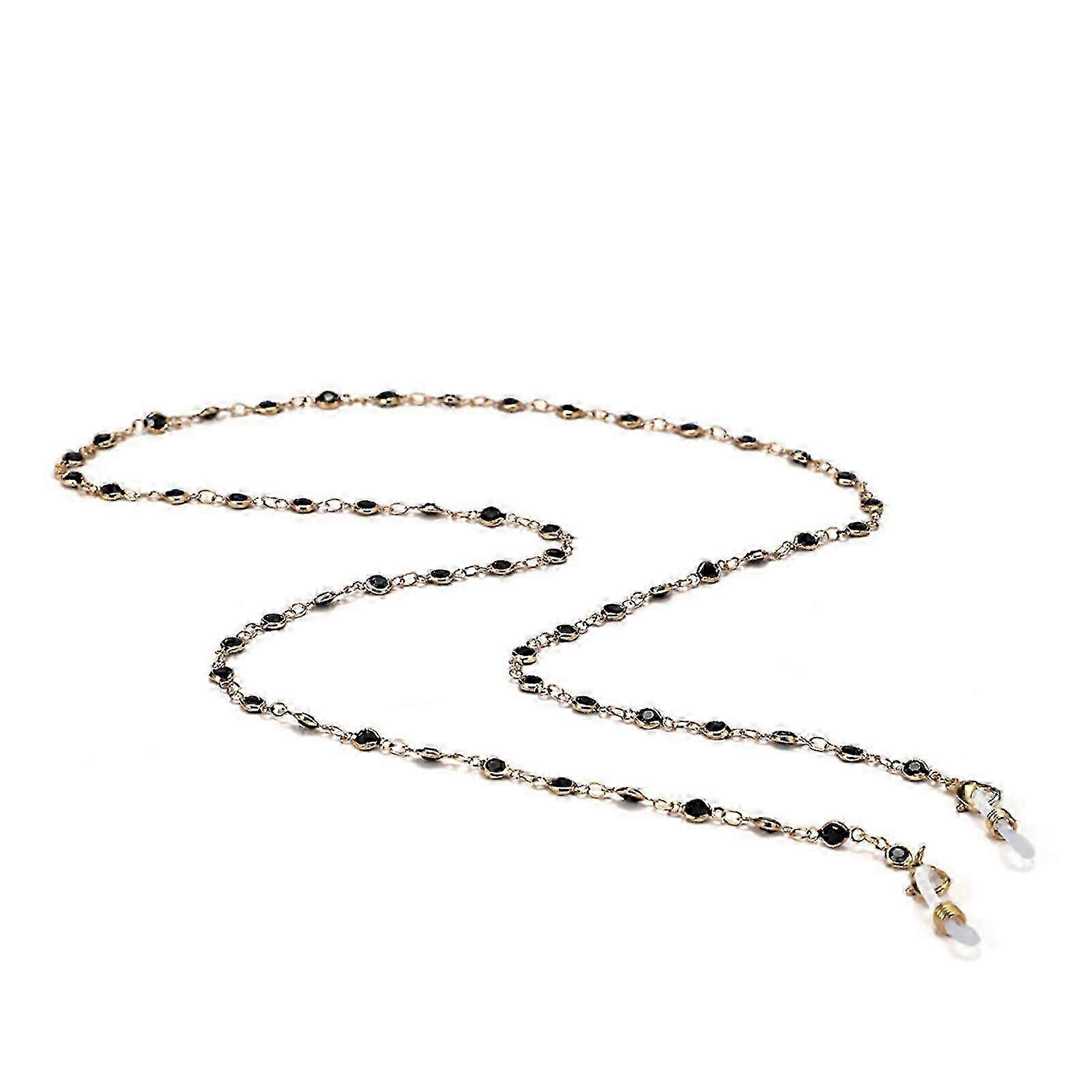 Crystal Eyeglasses Cords And Chain Glasses Cord Sunglasses Strap Eyeglass Chain Holders Anti-Slip String Glasses Ropes