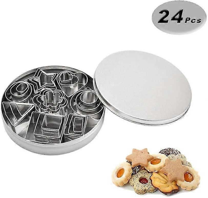 mini geometrisk cookie cookie cutter sett