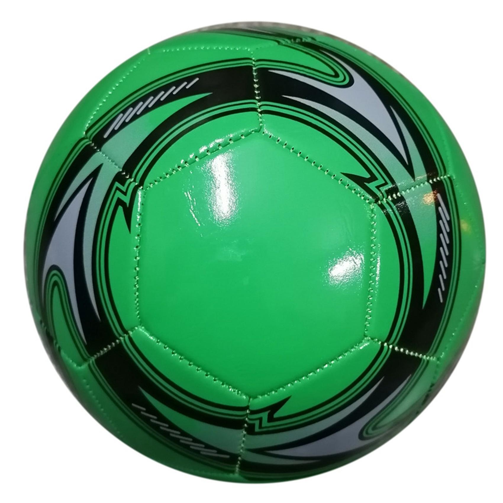 Pvc Soccer Ball Size 5 Official Soccer Training Football Ball Green