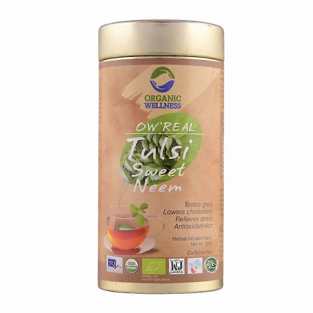 Чай с Тулси и Листьями Карри (100 г), Tulsi Sweet Neem Tea,  Organic Wellness