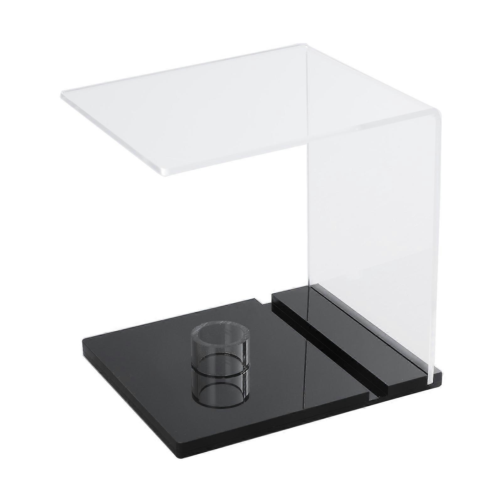 Acrylic Clear Balls Box with Base and Card Slot Baseball Case Display Holder Sports Memorabilia Showcase Enduring Multicolor