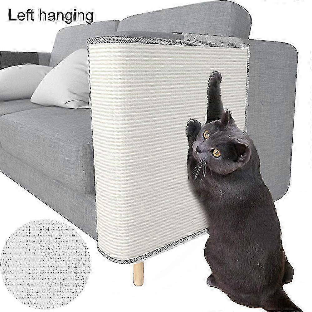 Elegant Sisal Couch Protector, Comprehensive Protection For Your Furniture, Cat Scratch Mat Sofa Defender, Easy Installation, Environmentally x