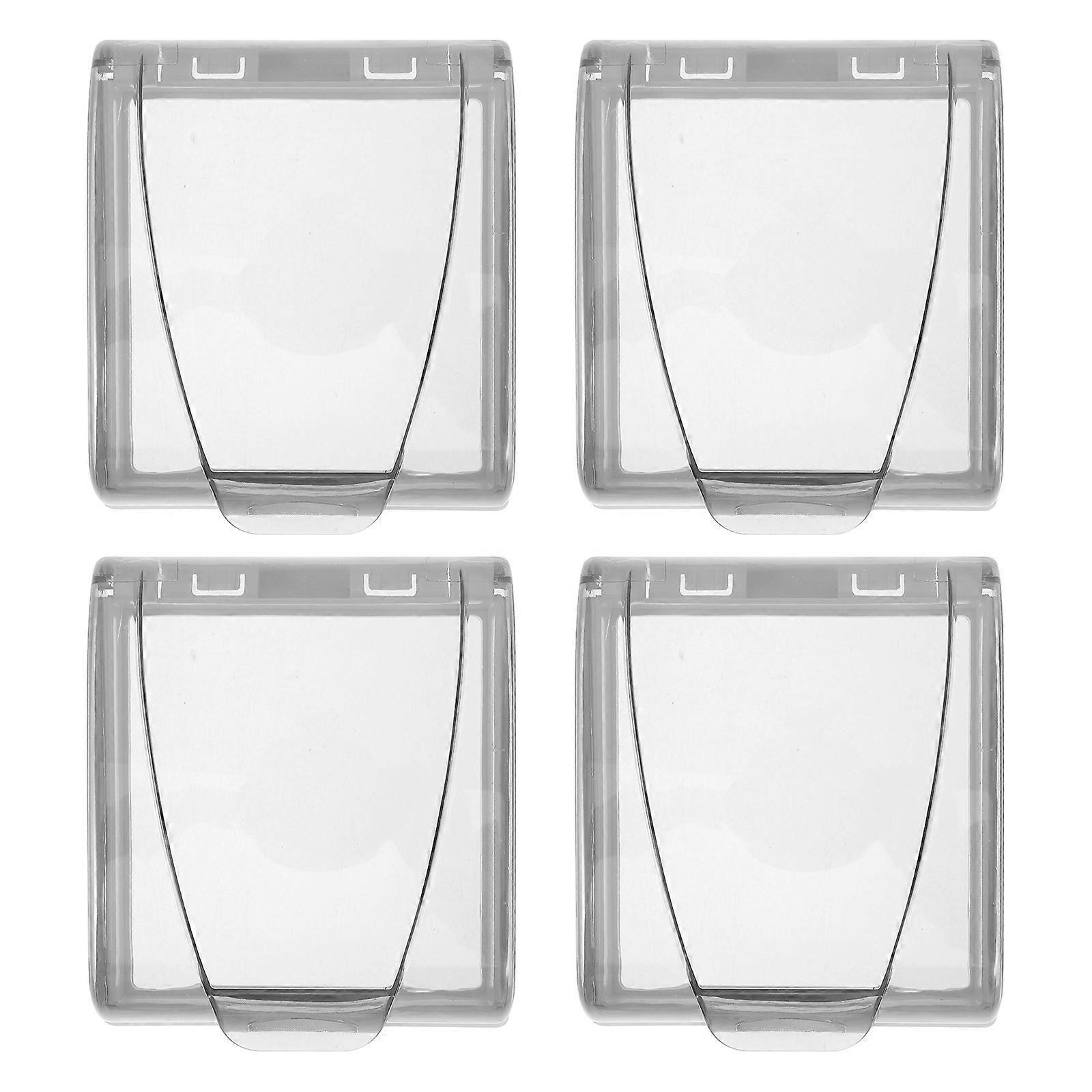 Plug and Switch Cover Adhesive Leakage Protector 86 Type Kitchen 4Pcs