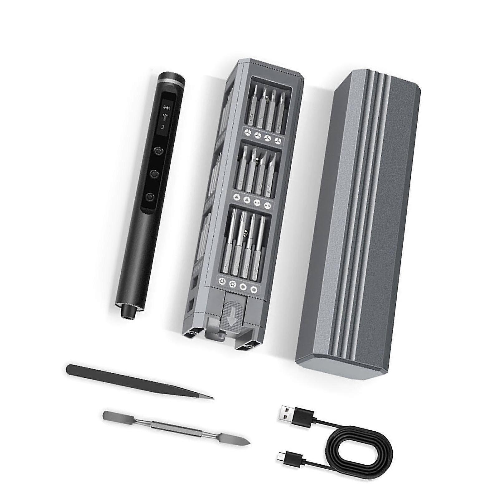 High Efficiency Electric Screwdriver Set 49 in 1 Versatile Electric Screwdriver  for Precise Electronic Maintenances Multicolor