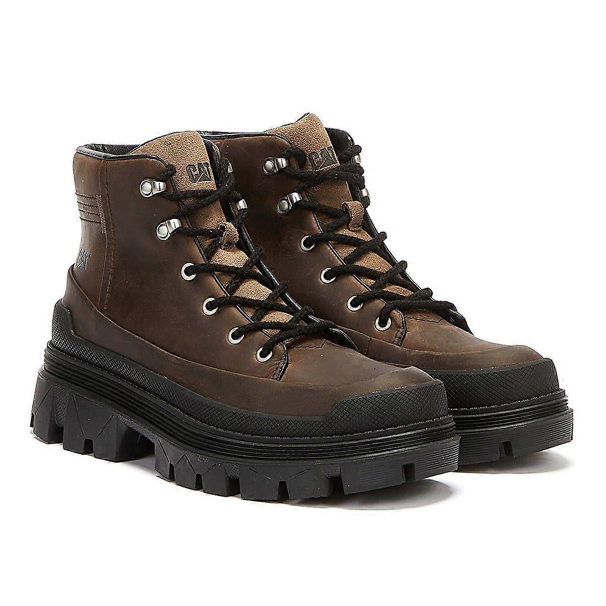 Caterpillar Hardwear Dark Brown Boots