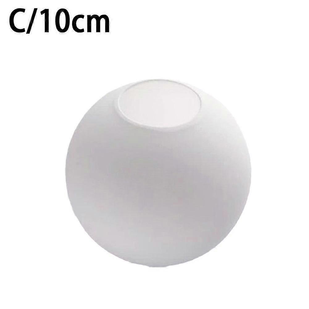 Matte White Globe Glass Lamp Shade Replacement Round Light Cover Fix