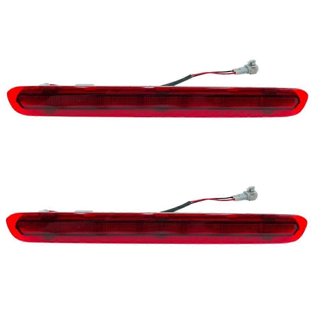 2pcs Dynamic Third 3Rd Brake Light, Rear Tail Light Stop Lamp for 2015 2016 2017 2018 Red Shell