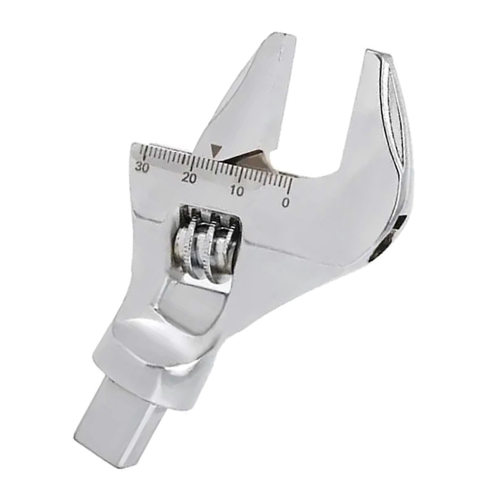 Ergonomic Adjustable Pipe Wrench 0-30mm Ranges Interchangeable Head Alloy Steel for Efficient Maintenance Tasks Tool Multicolor