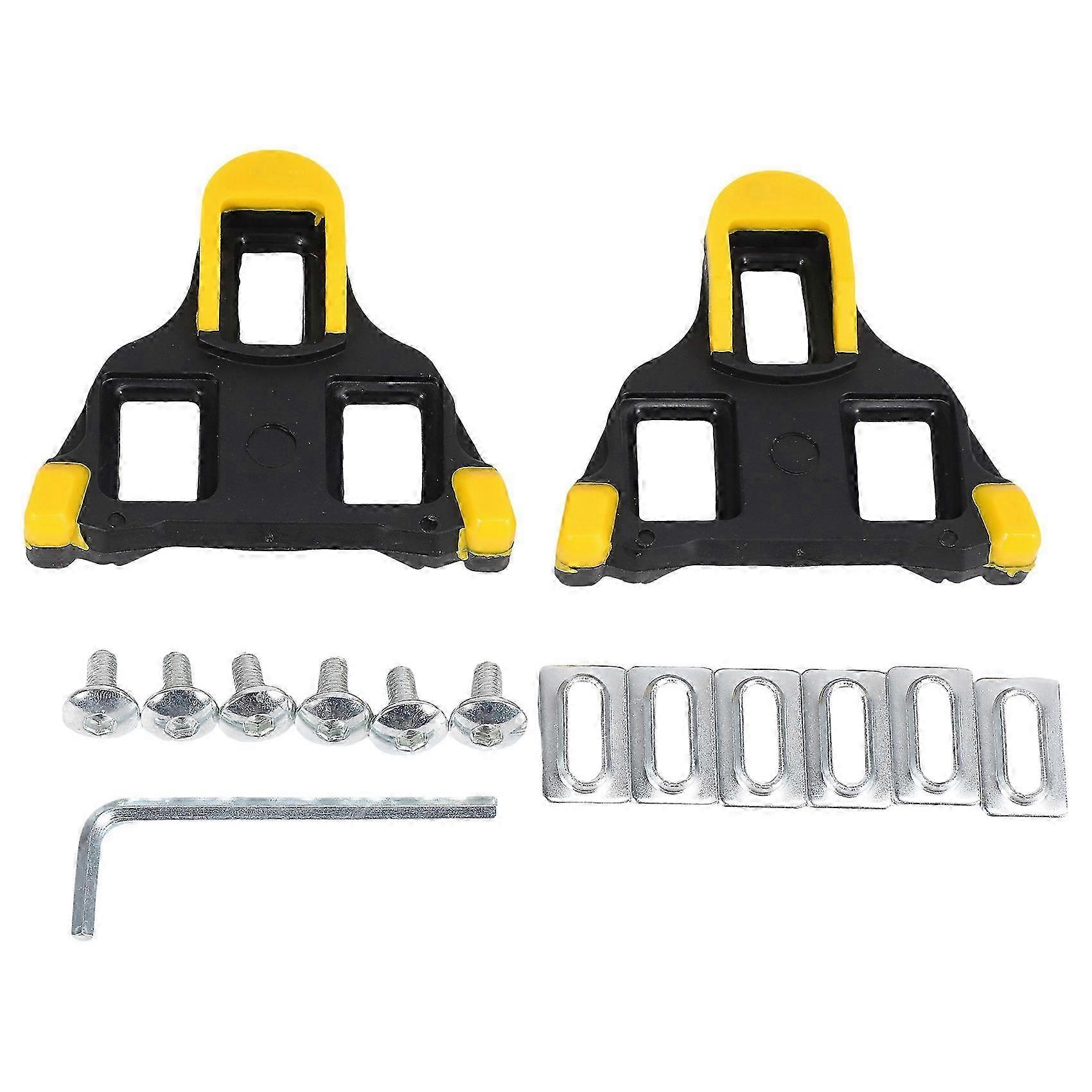 6-degree float road cycling cleats for SPD-SL pedal system