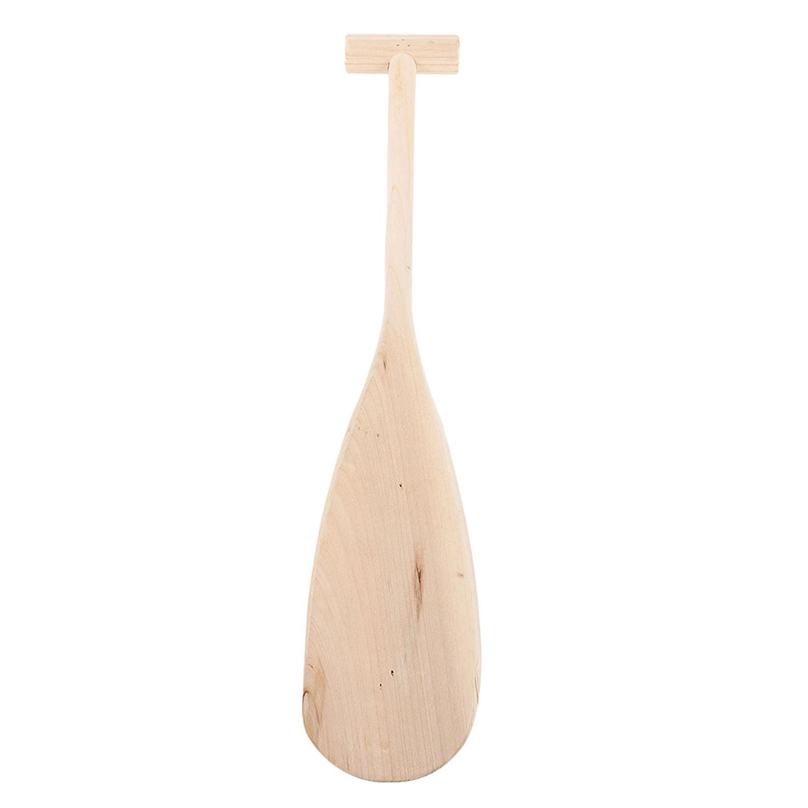 Wooden Paddle for Boating Handheld Oar for Stable Water Control